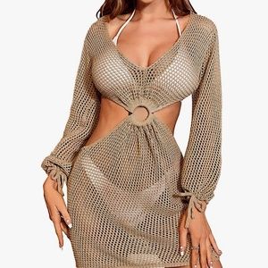 Crochet Cover Up Long Sleeve